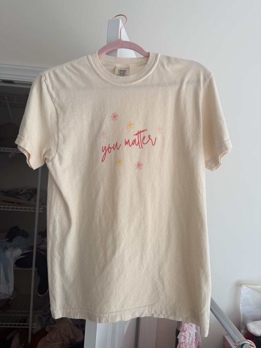 Comfort Colors Cream Crewneck T-Shirt